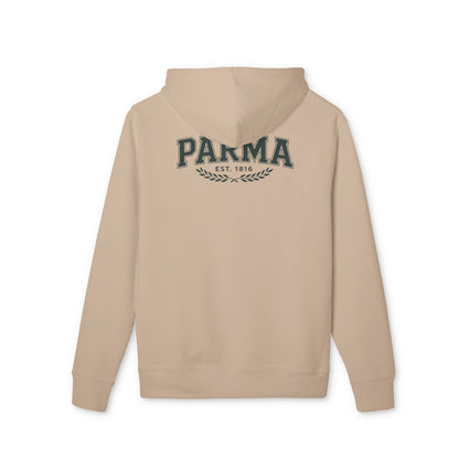 Parma Vintage Logo Hoodie — EST. 1816 Collegiate Sweatshirt
