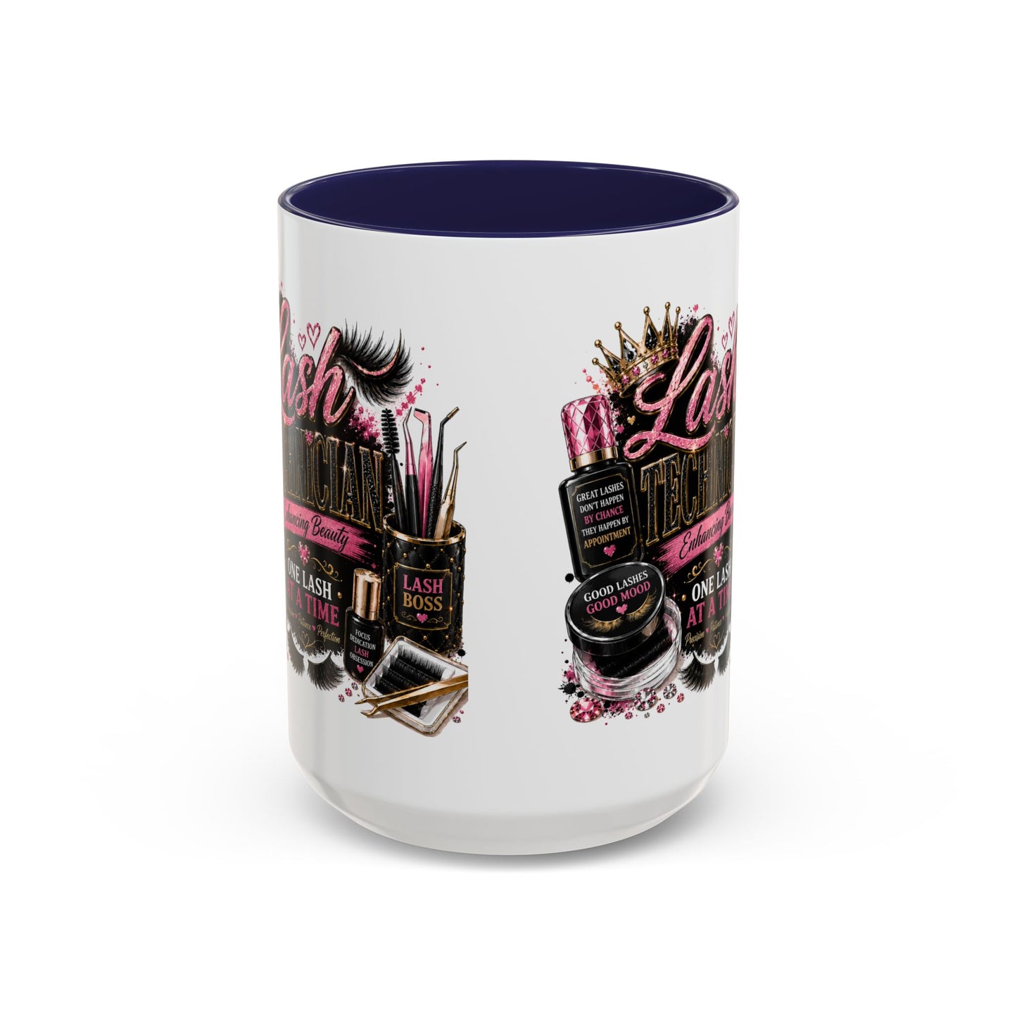 Lash Technician Coffee Mug — "Lash Technician: One Lash at a Time" Accent Mug