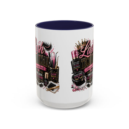 Lash Technician Coffee Mug — "Lash Technician: One Lash at a Time" Accent Mug