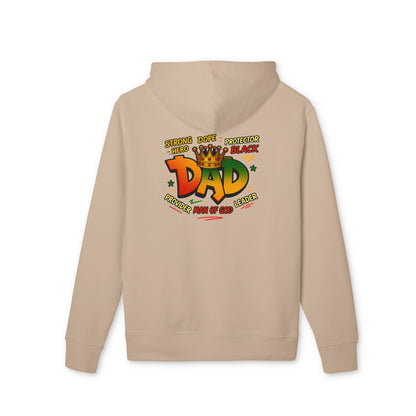 Dad Crown Hoodie — Proud Black Dad Graphic Pullover for Father’s Day