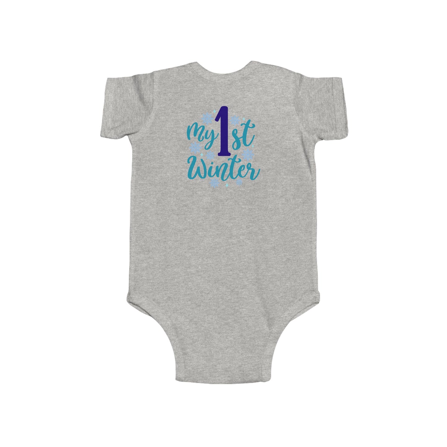 My 1st Winter Baby Bodysuit – Infant First Winter Onesie
