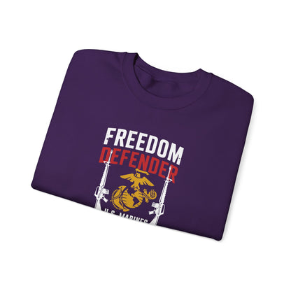 "Freedom Defender U.S. Marines Veteran For Life" Sweatshirt