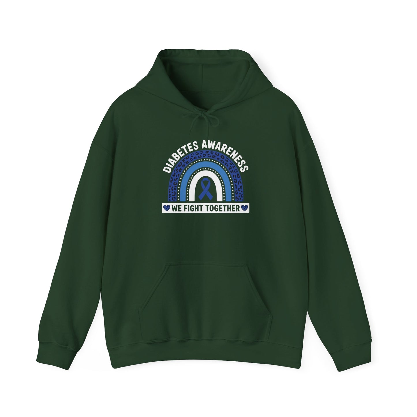 Diabetes Awareness We Fight Together Hoodie