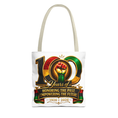 100 Years Commemorative Tote Bag — "Honoring the Past, Empowering the Future" (1926–2026)