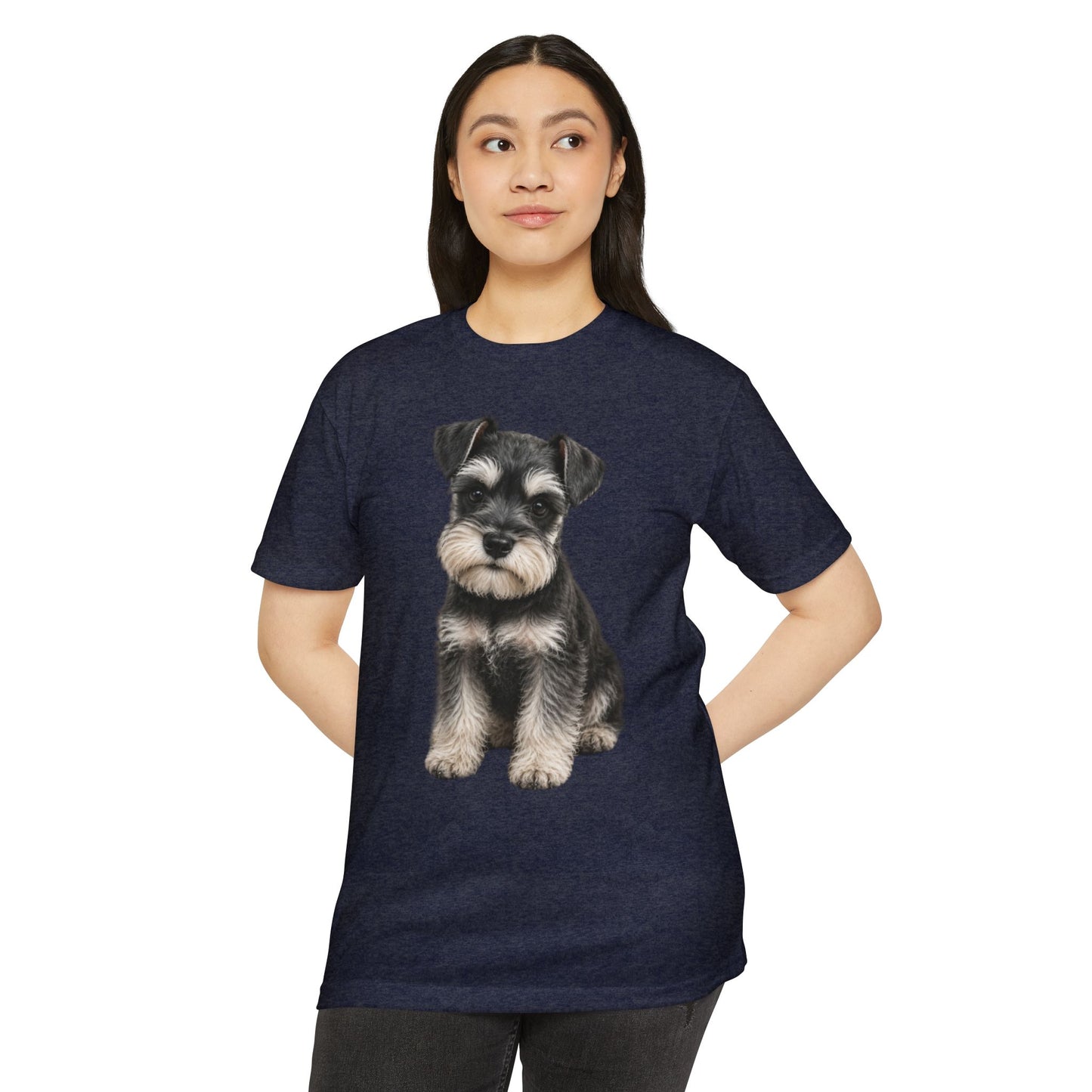 Schnauzer Puppy T-Shirt — Cute Dog Graphic Tee