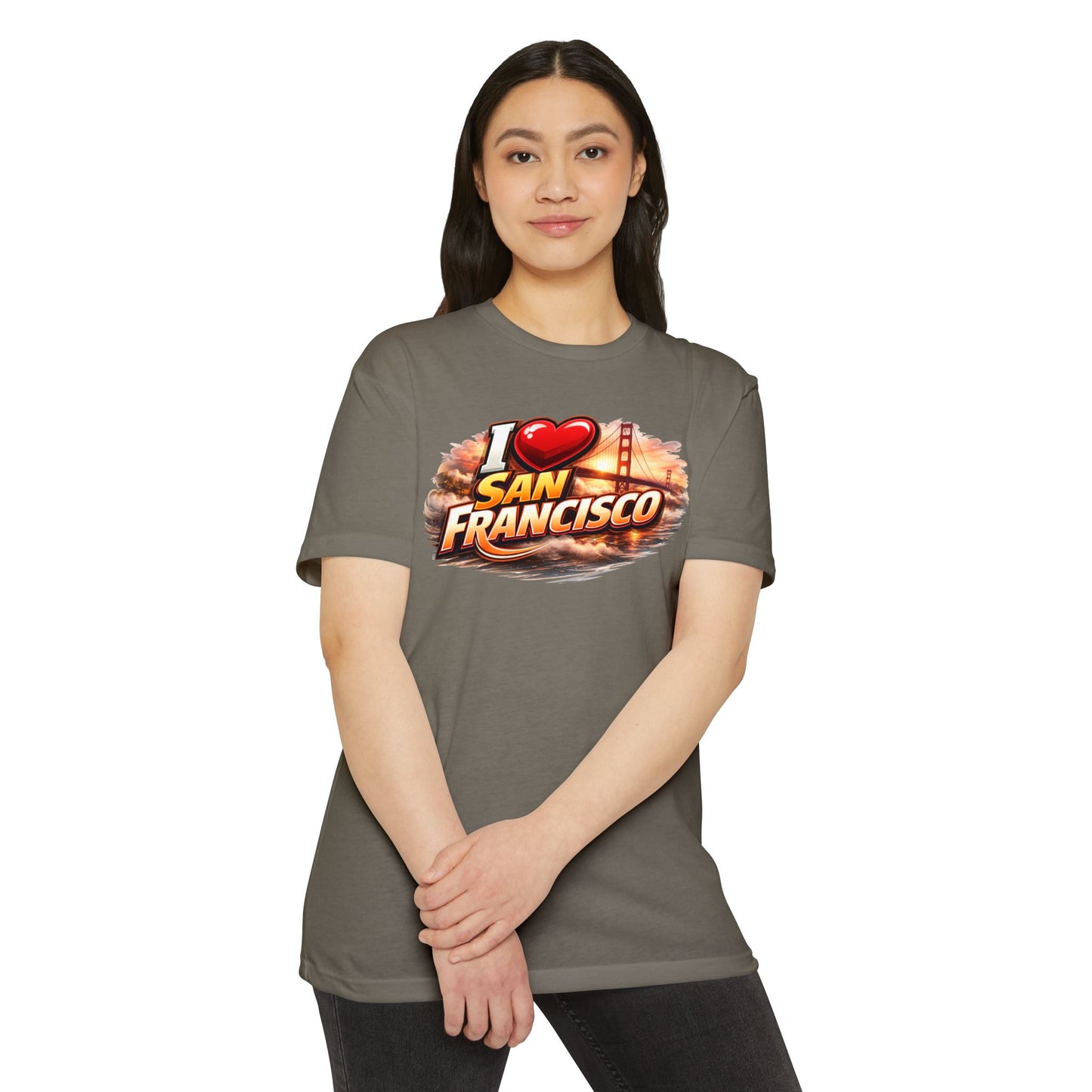 I  San Francisco T-Shirt — Golden Gate Sunset City Souvenir Tee