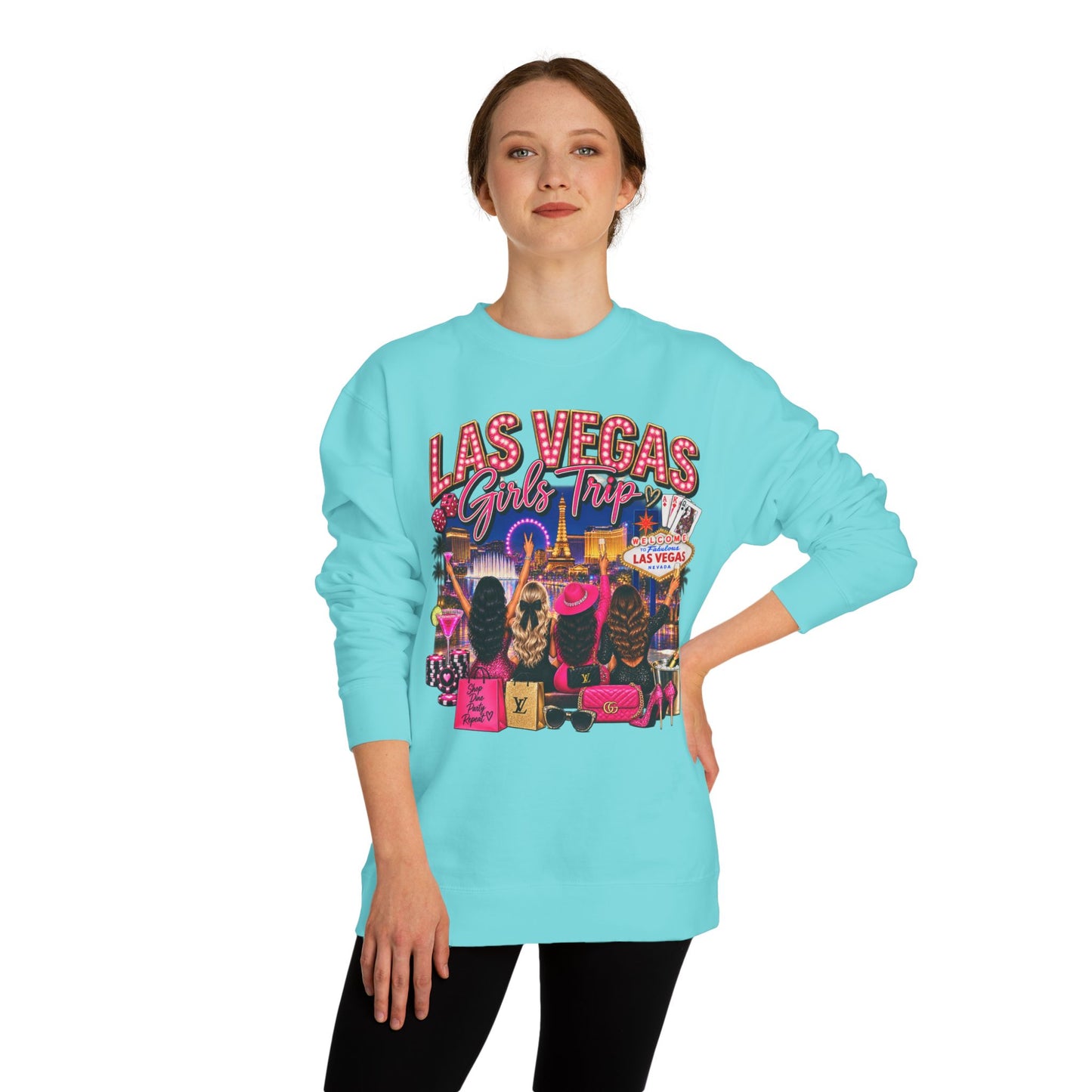 Las Vegas Girls Trip Sweatshirt — Vegas Bachelorette Party Crewneck