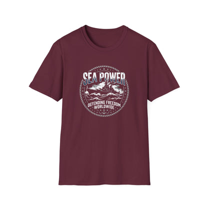 Sea Power: Defending Freedom Worldwide  T-Shirt