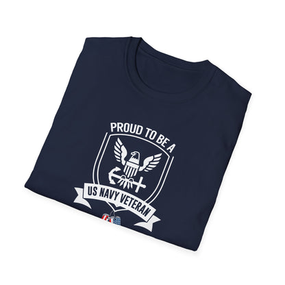 Proud to Be a US Navy Veteran T-Shirt