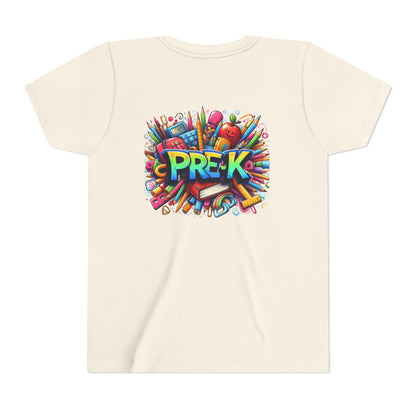 PRE-K Kids Tee — Colorful Back-to-School Pre-K Shirt for Preschoolers