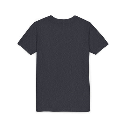 Youth Tee — "God Bless America" Patriotic Bow T-Shirt (4th of July, Memorial Day)