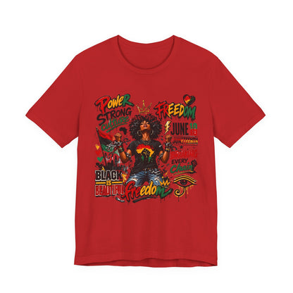Juneteenth Freedom T-Shirt — Black Is Beautiful Graphic Tee