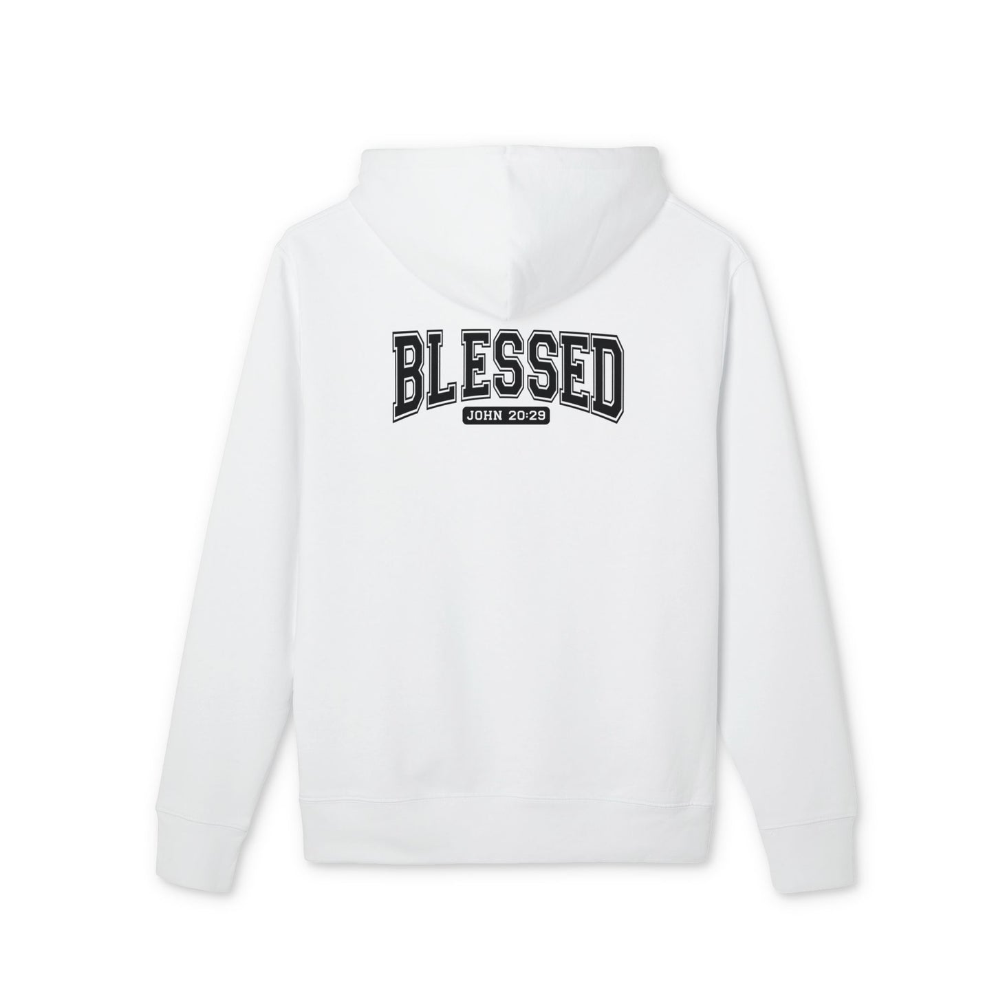 Blessed Hoodie – John 20:21 Christian Pullover, Faith-Based Religious Sweatshirt