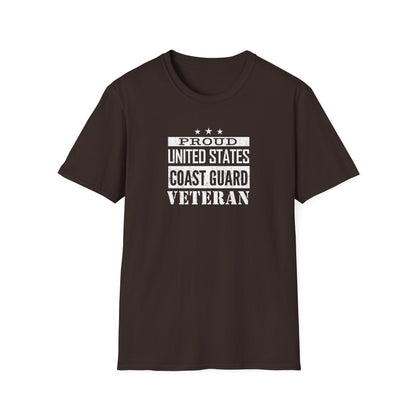 Proud United States Coast Guard Veteran T-Shirt