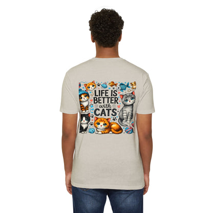 Life Is Better With Cats T-Shirt
