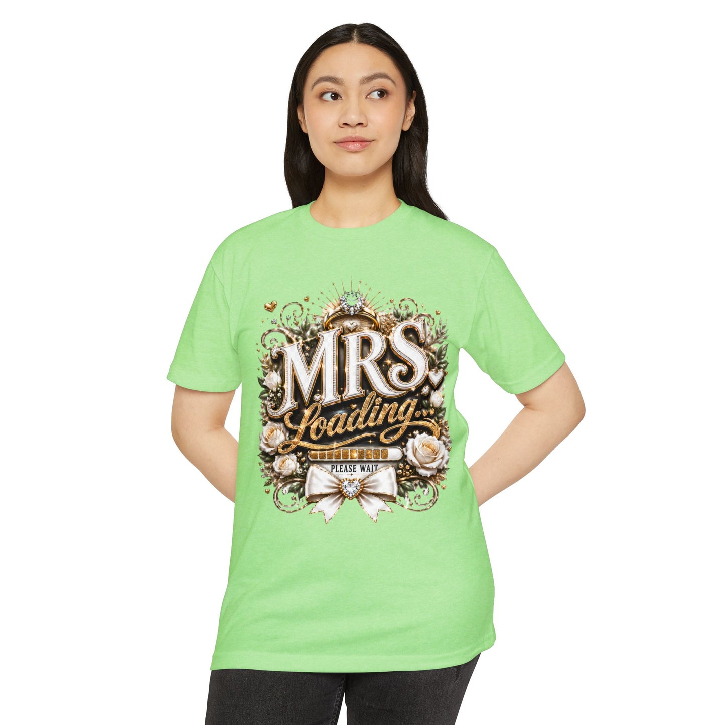 Mrs Loading T-Shirt — Bridal Pregnancy Announcement Tee