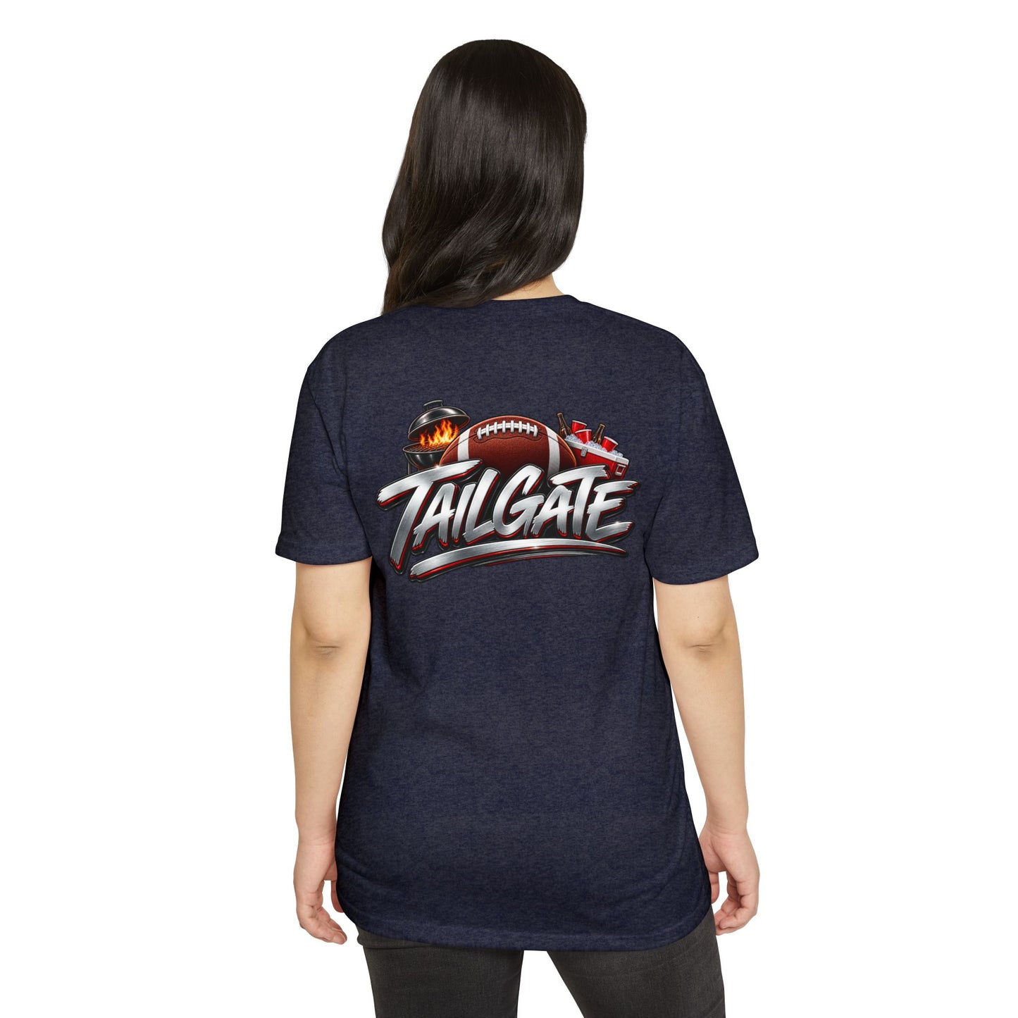 Tailgate Football T-Shirt — Tailgate Party Tee for Game Day