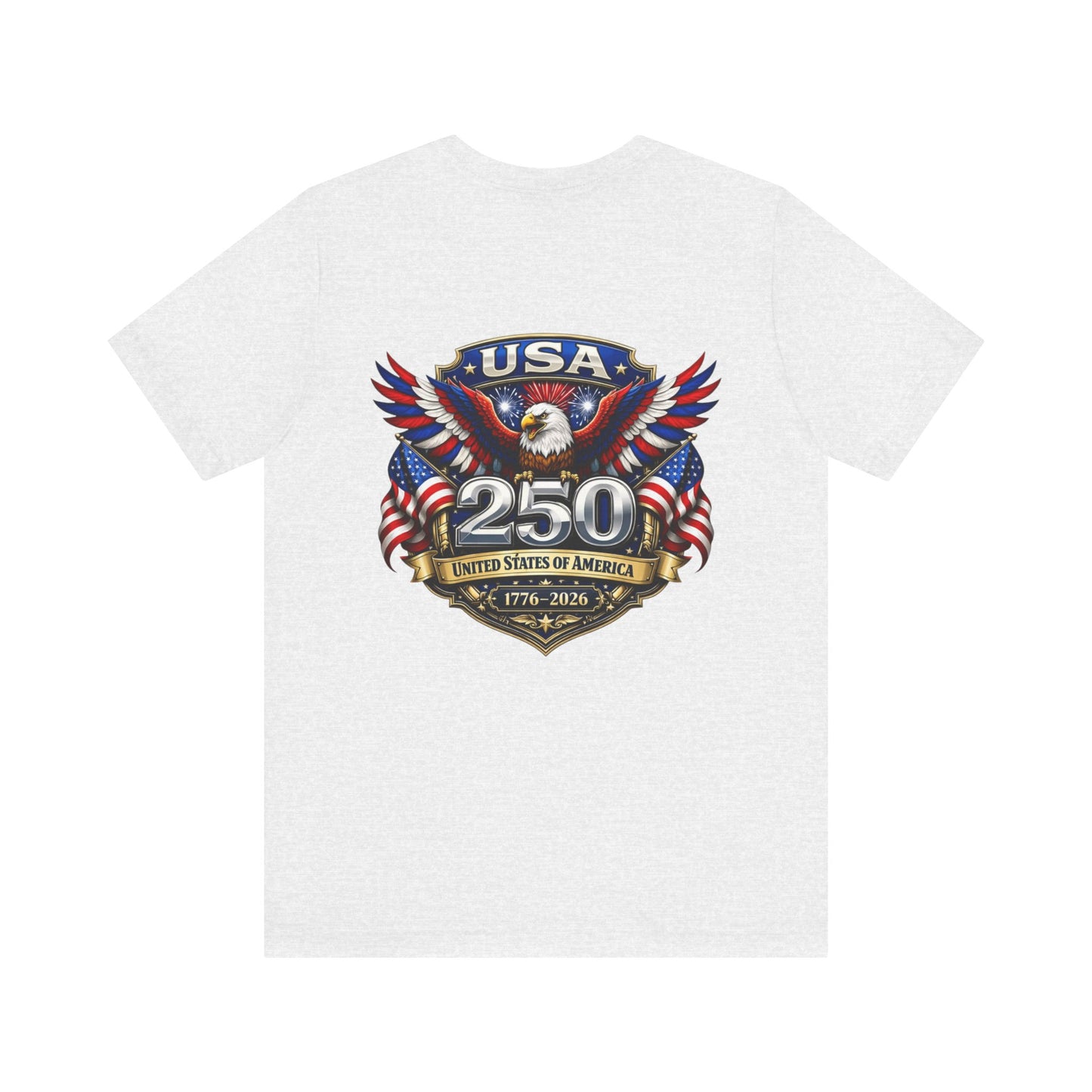 USA 250th Anniversary Eagle T-Shirt — 1776–2026 Patriotic Flag Tee
