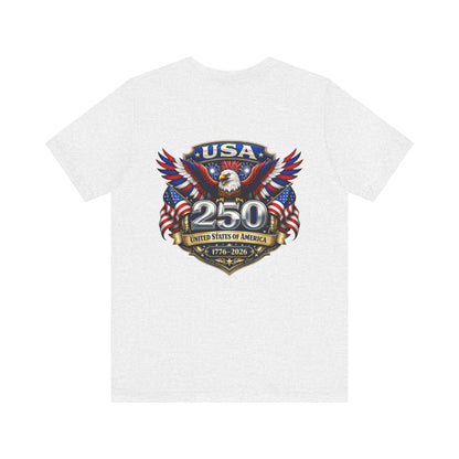 USA 250th Anniversary Eagle T-Shirt — 1776–2026 Patriotic Flag Tee