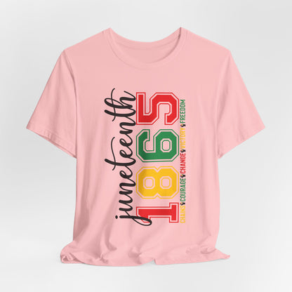 Juneteenth 1865 T-Shirt — Black History Celebration Tee