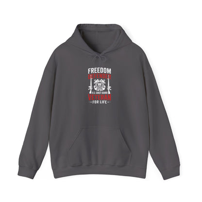Freedom Defender U.S. Coast Guard Veteran  Hoodie