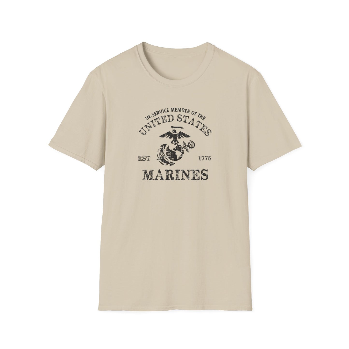 In-service Member of the United States Est 1775 Marines T‑Shirt