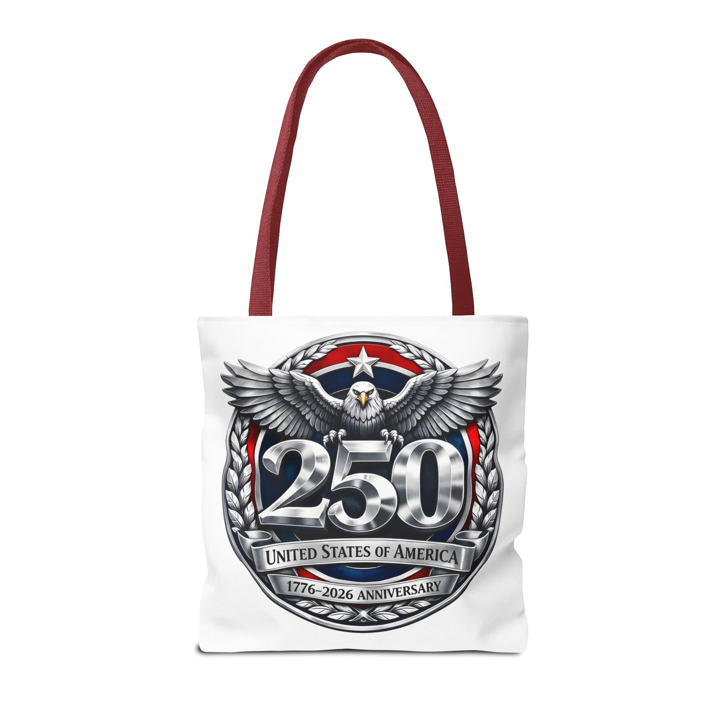 250th USA Anniversary Tote Bag — Patriotic Eagle 1776–2026 Commemorative Tote