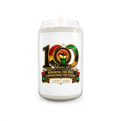 Candle — 100 Years: "Honoring the Past, Empowering the Future" Scented Soy Candle (1926–2026)