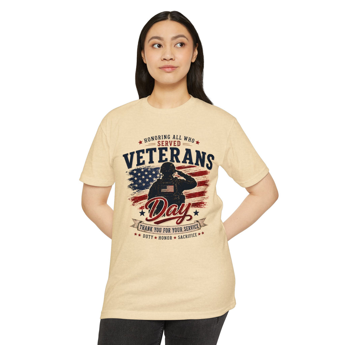Veterans Day Tribute T-Shirt — Honoring All Who Served