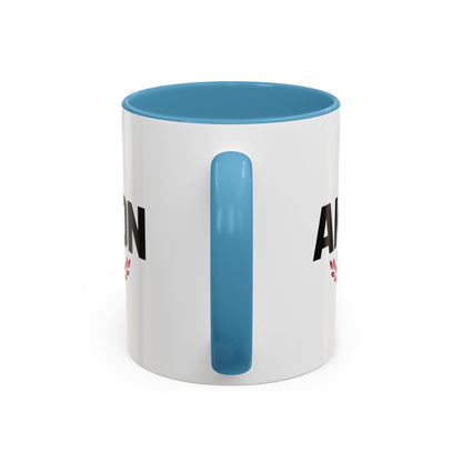 Akron Est. 1825 Accent Coffee Mug — Vintage City Pride Ceramic Mug