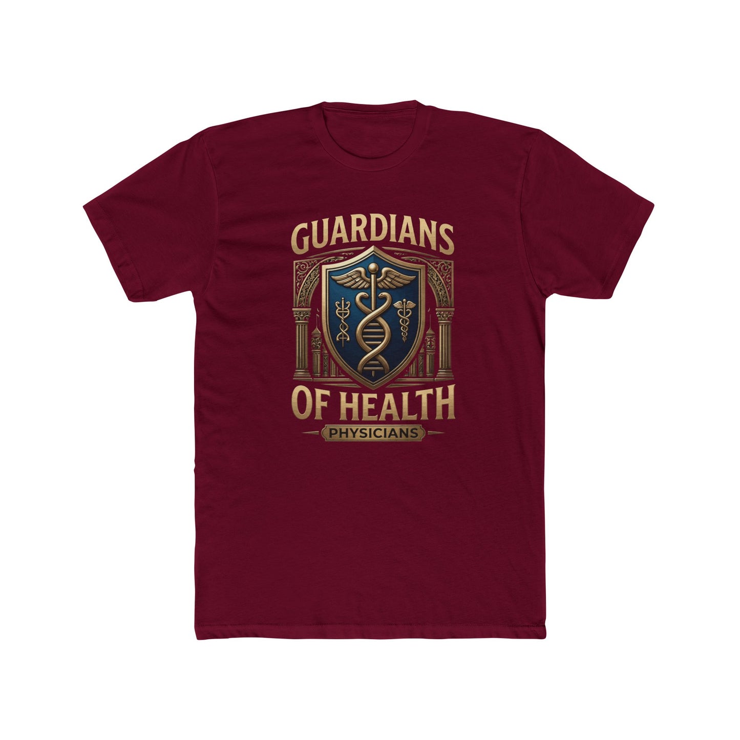 Guardians of Health Physician T-Shirt — Medical Doctor Shield Tee