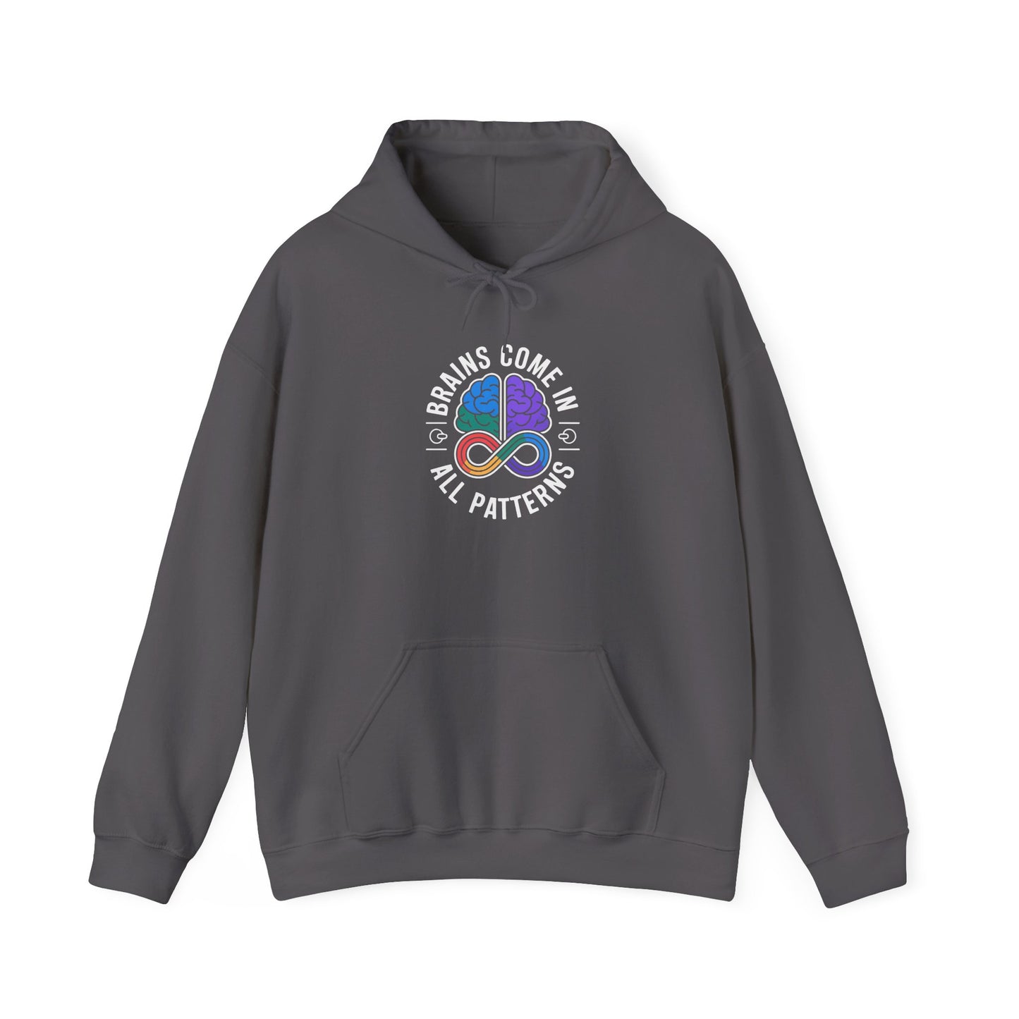 Brains Come in All Patterns Hoodie