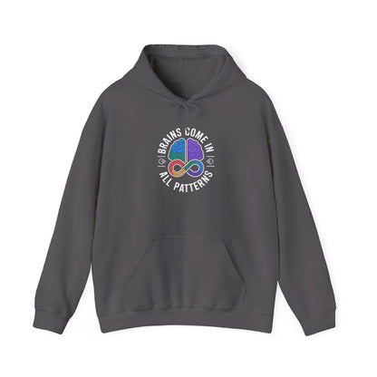 Brains Come in All Patterns Hoodie