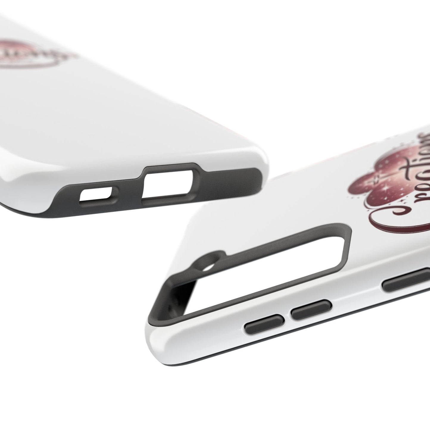 Tough Phone Case — "Creations by Donece" Logo Protective Phone Cover