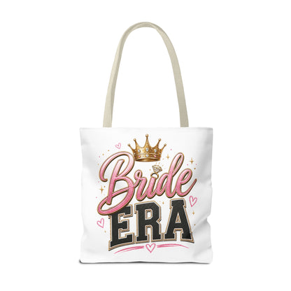 Bride Era Tote Bag — Bachelorette Bride Crown Tote for Bridal Shower & Wedding Weekend
