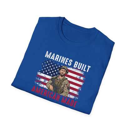 Marines Built American Made T‑Shirt