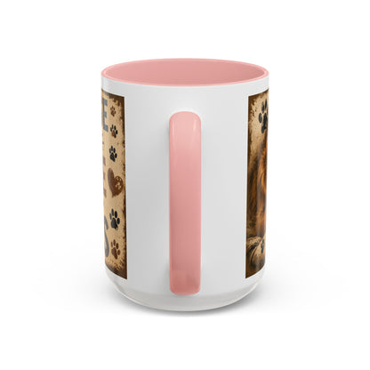 Coffee Mug – "A House Is Not A Home Without Paws" Pet Lover Accent Mug