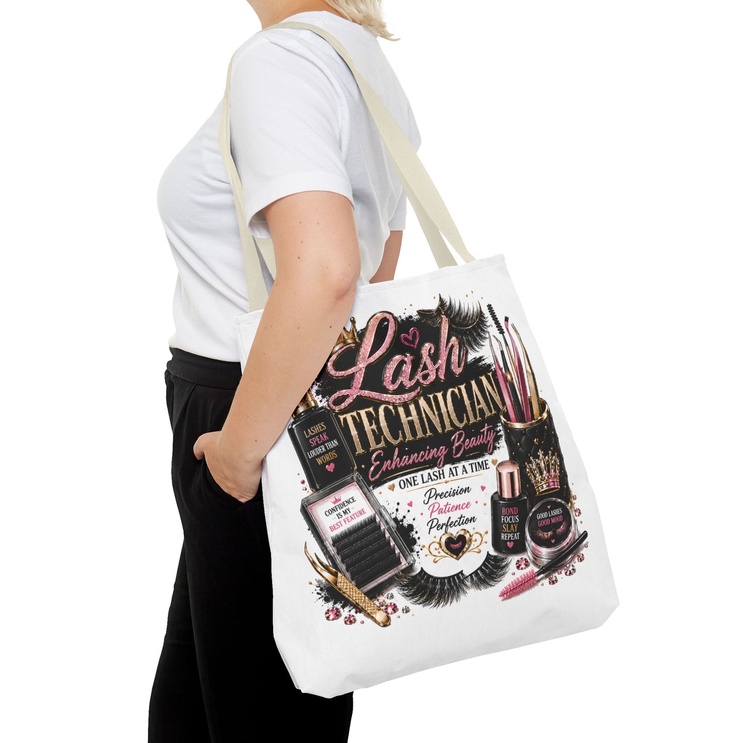 Lash Technician Tote Bag – Beauty Tools Makeup Artist Gift