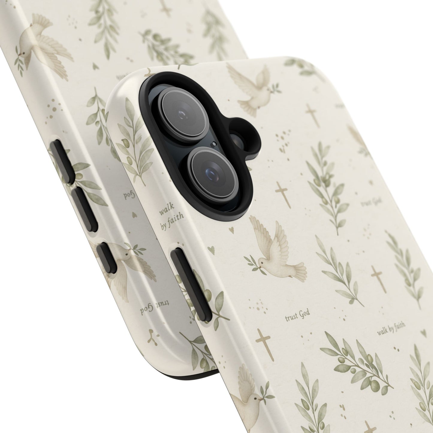 Walk By Faith Phone Case | Christian Floral iPhone Case