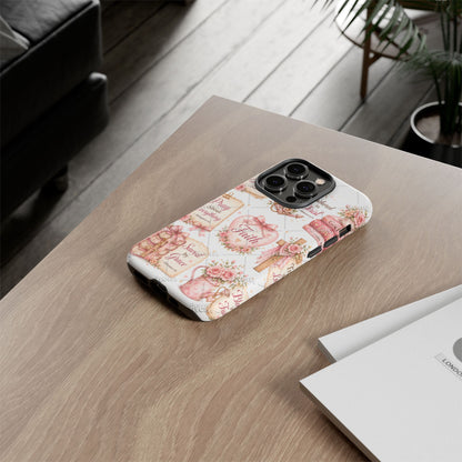 Faith Floral Phone Case – Christian Inspirational Scripture iPhone Cover (Choose Joy, Pray, Faith)