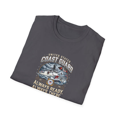 Coast Guard Rescue Always Ready, Always There T-shirt