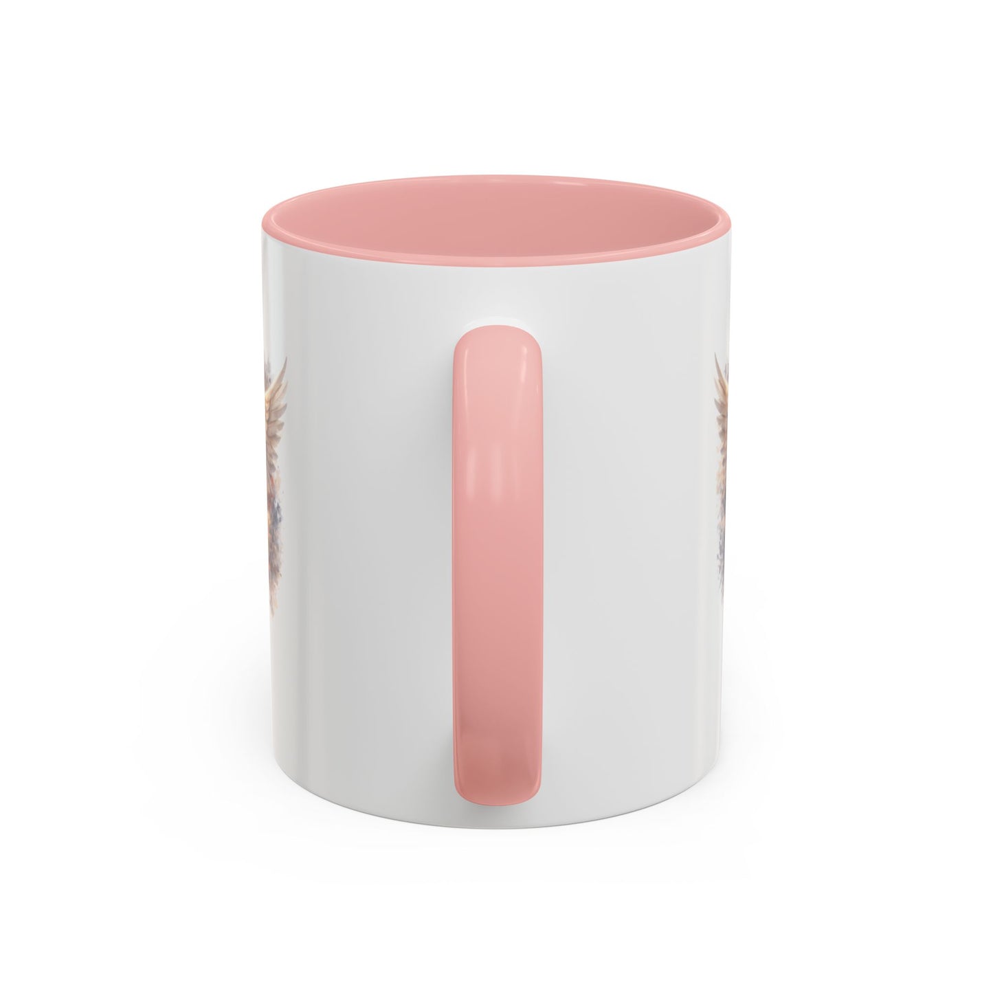 9/11 Never Forget Accent Coffee Mug — Memorial Tribute Ceramic Mug