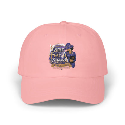 Dad Cap – Grace, Faith & Purpose Embroidered Hat (Faith-Inspired Gift)