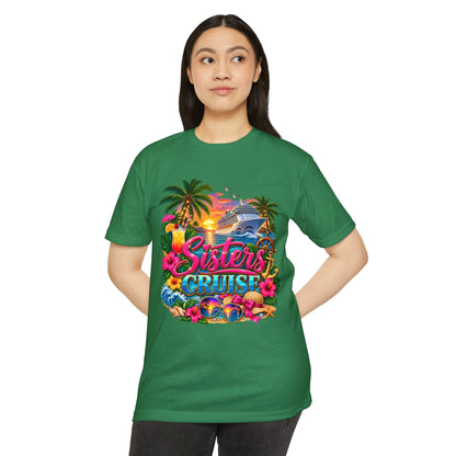 Sisters Cruise T-Shirt — Tropical Vacation Tee for Family Trips