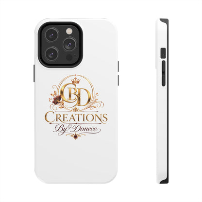 BD Creations By Donece Elegant Logo Tough Phone Case — Protective iPhone Cover