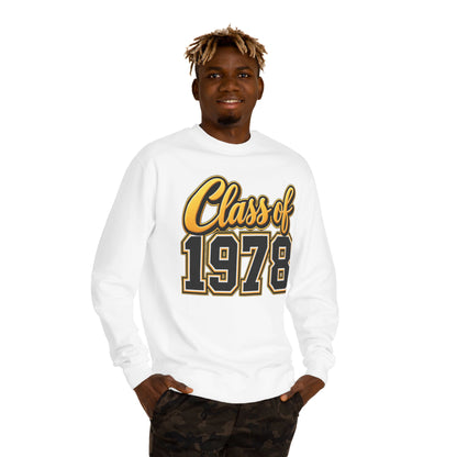 Class of 1978 Sweatshirt – Retro Reunion Crewneck