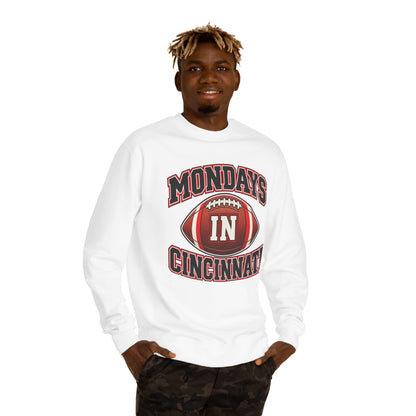 Mondays in Cincinnati Football Sweatshirt