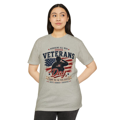 Veterans Day Tribute T-Shirt — Honoring All Who Served