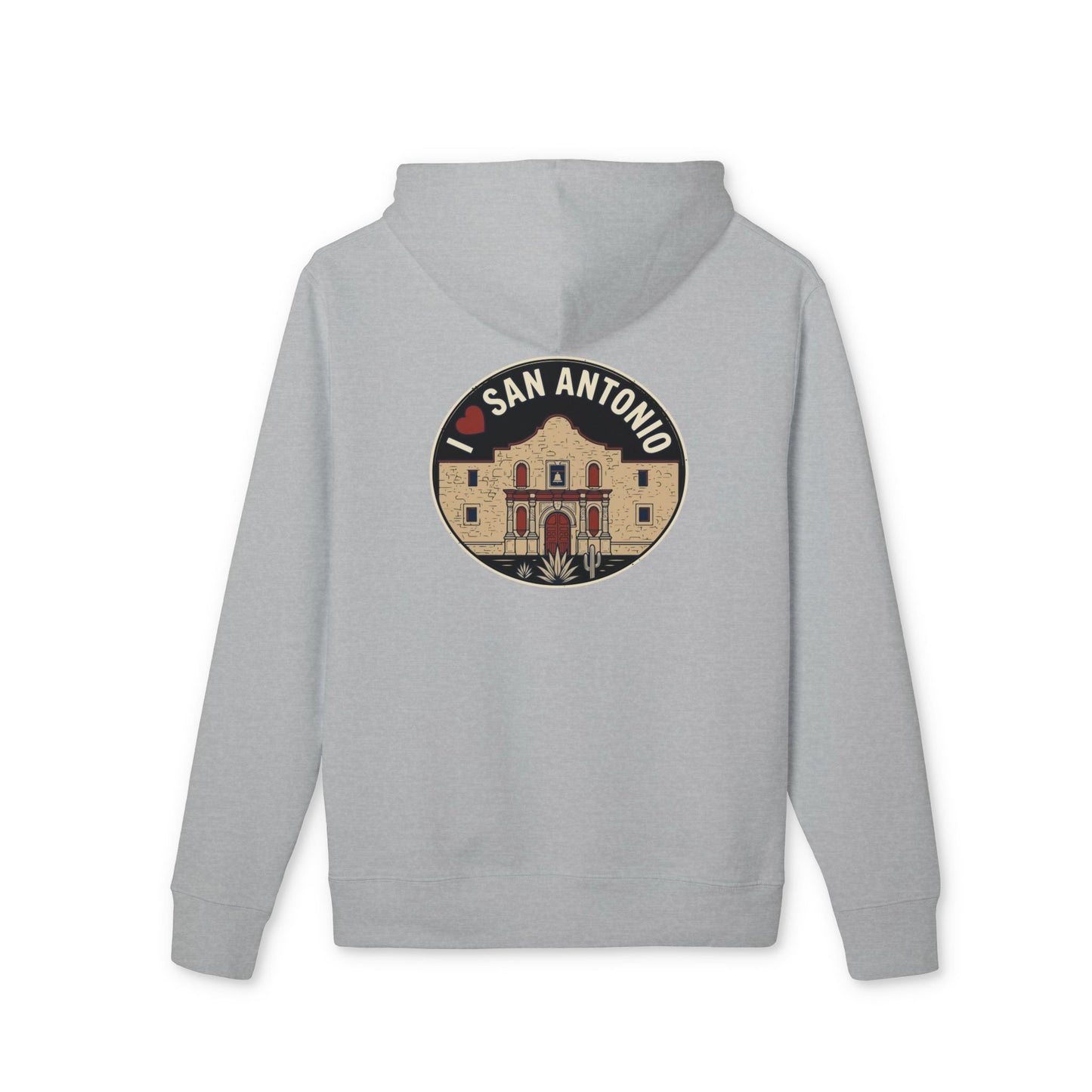 San Antonio Alamo Hoodie — Vintage Travel Graphic Pullover