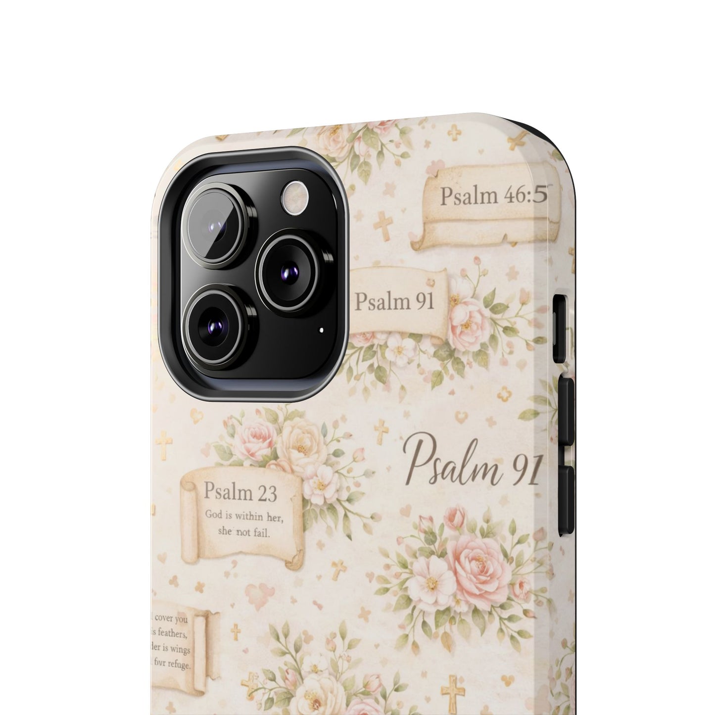 God Is Within Her Phone Case | Christian Floral iPhone Case